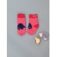Pink Stegosaurus Socks